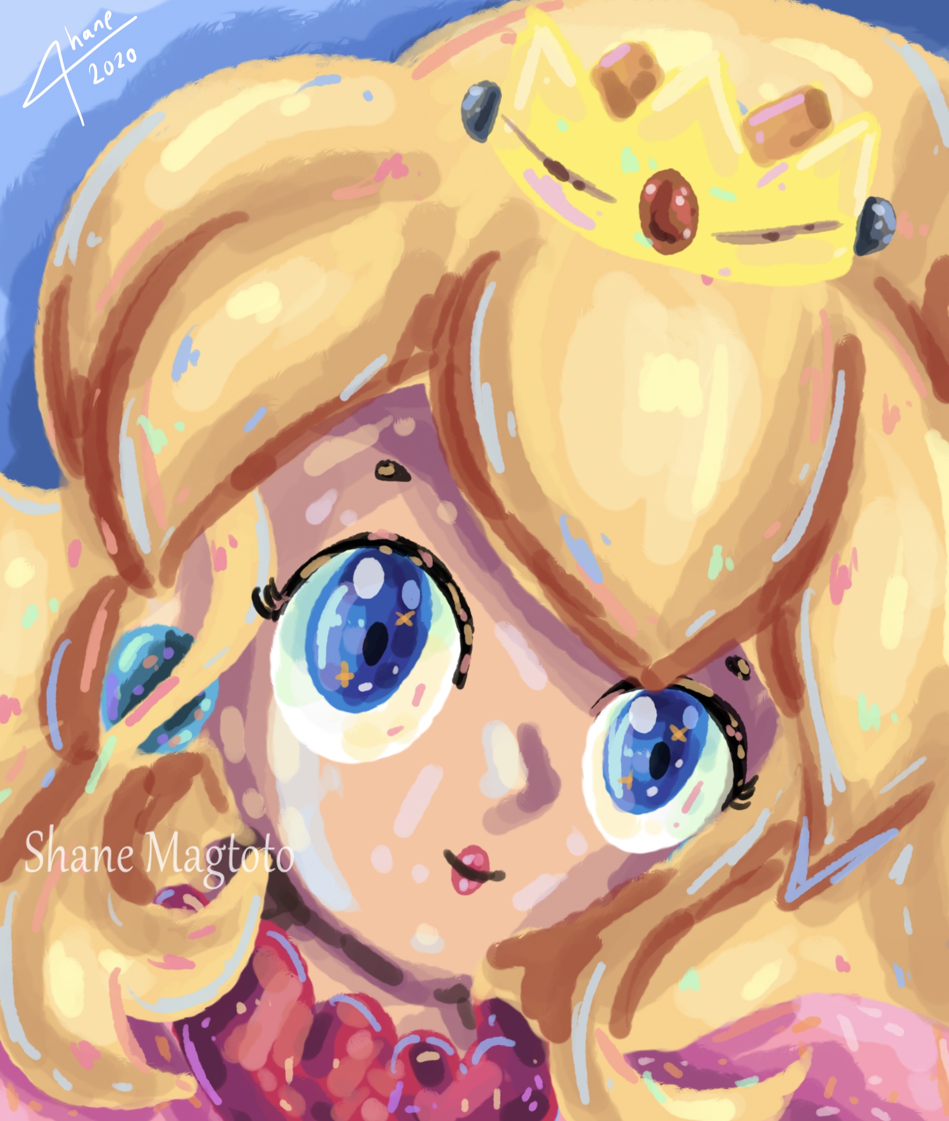 Princess Peach by Cheyn - Buzzly.art