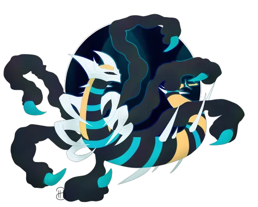 Pokemon shiny giratina orgin