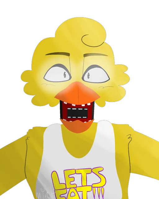 Withered Chica FNAF Sticker for Sale by Twilight-Winged