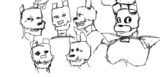 Plushtrap FNAF Coloring Page  Fnaf coloring pages, Monster coloring pages,  Coloring pages