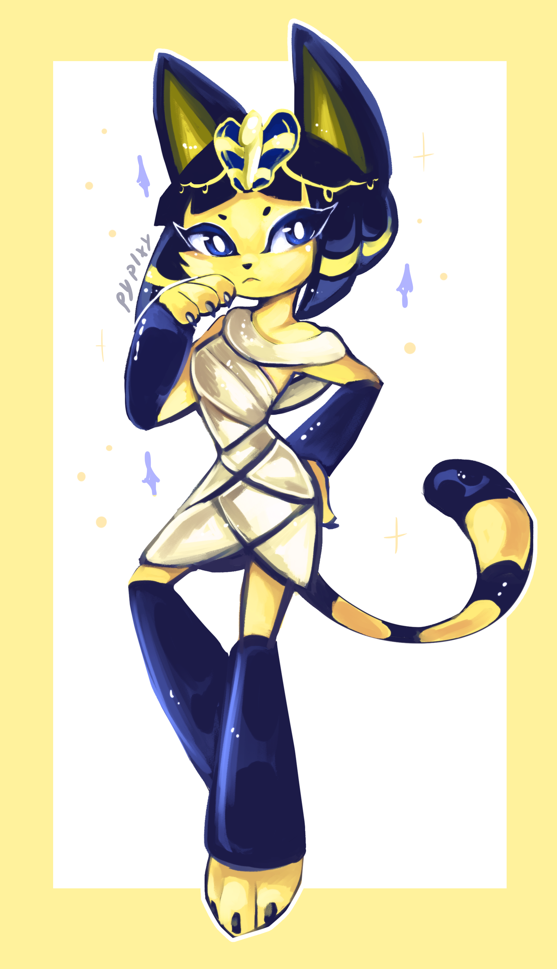 Ankha Ankha Ankha by Pyli Rose - Buzzly.art