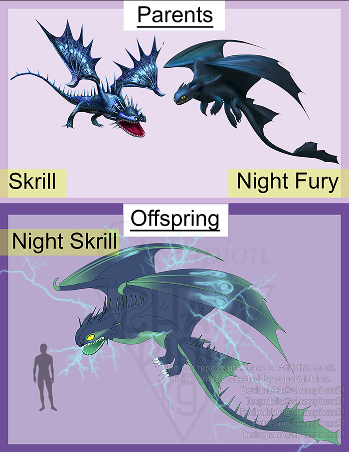 how to train your dragon skrill vs night fury