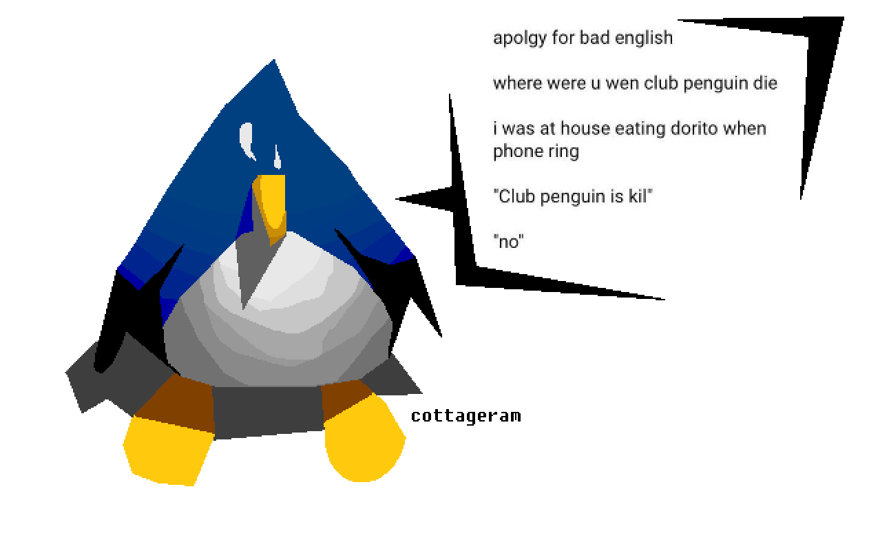 Club penguin, Club penguin memes, Penguin art