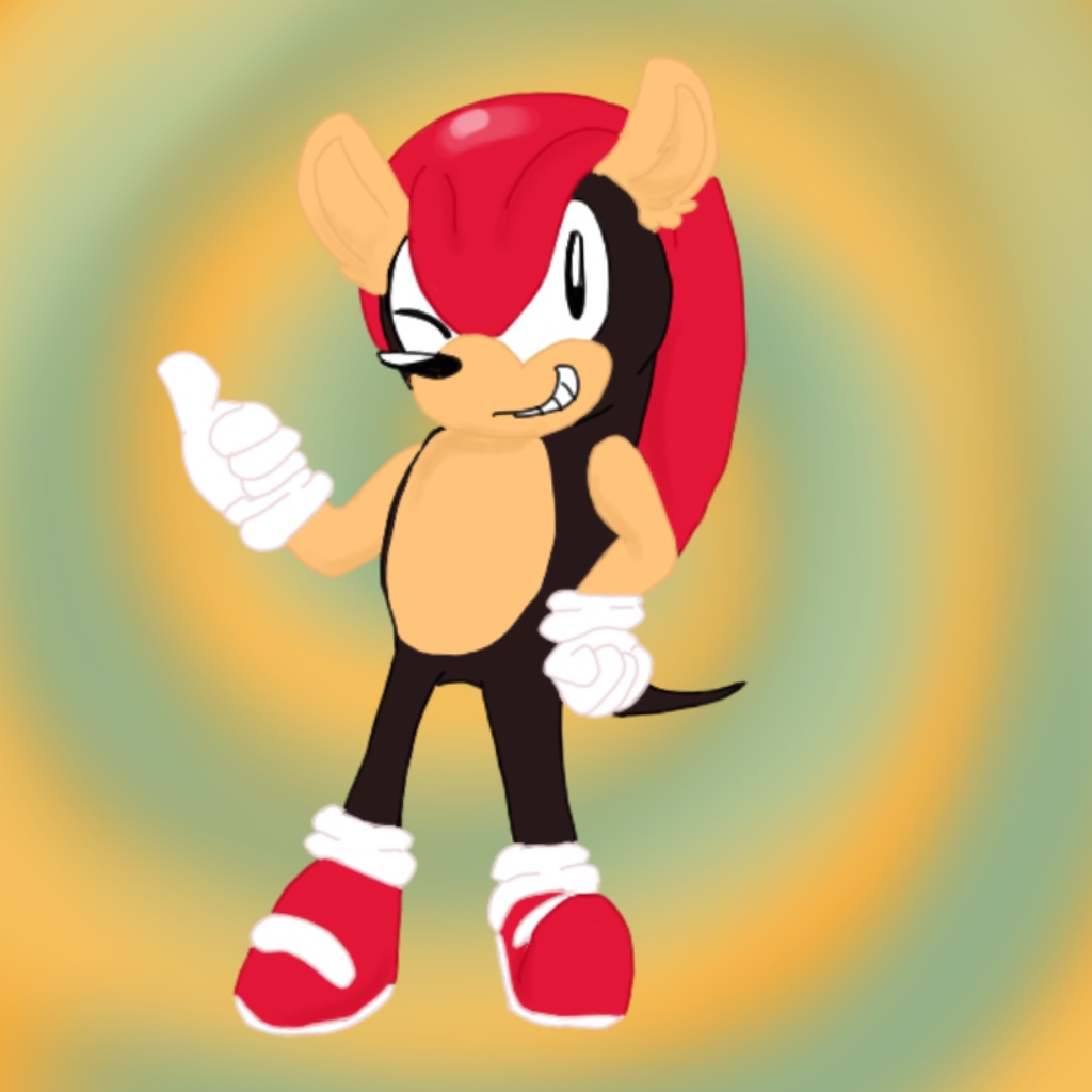 Mighty the Armadillo fanart by FrostTheHobidon. I really want the character  to make a return so bad someday :) : r/SonicTheHedgehog