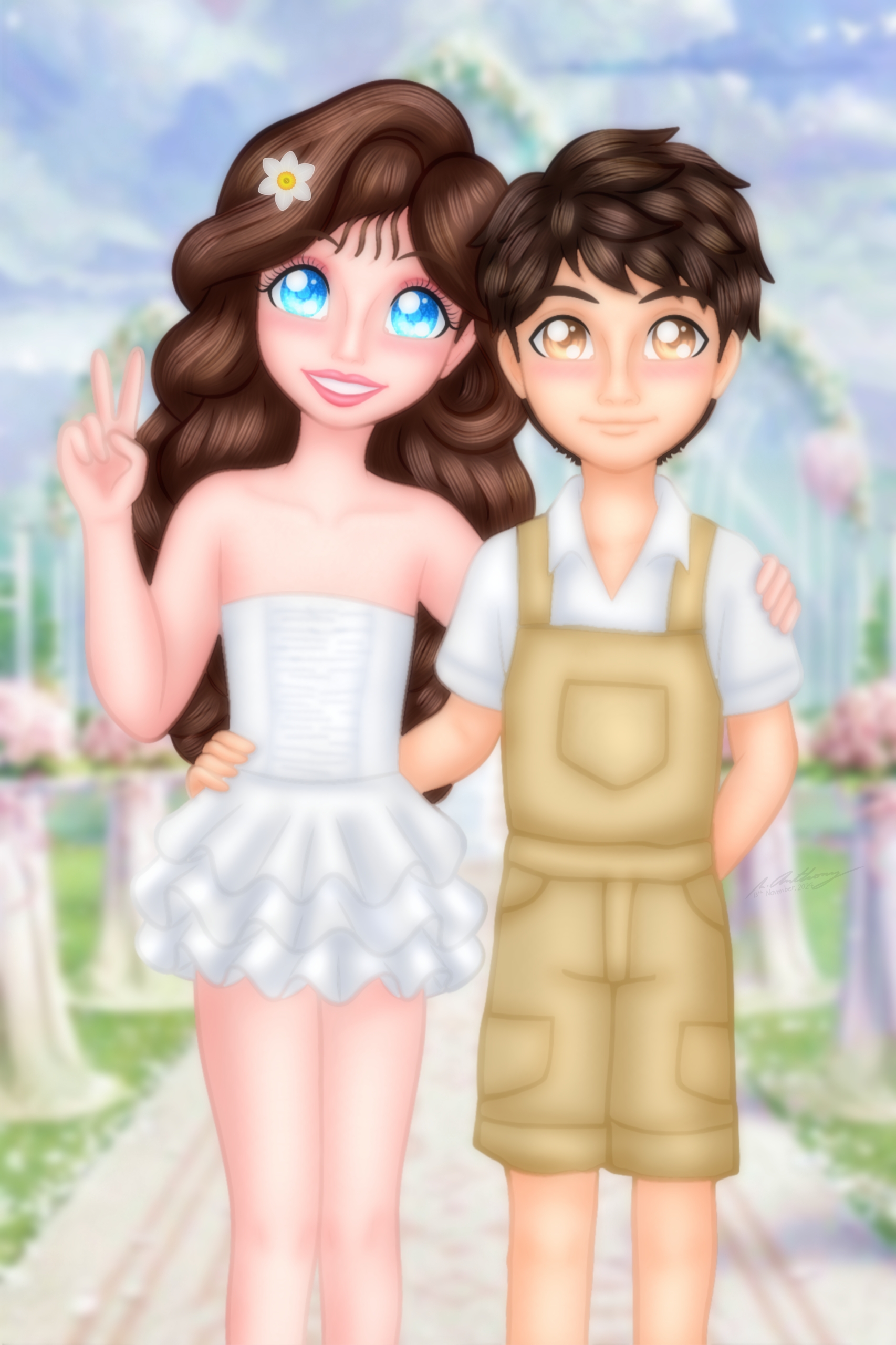 Arlon and Liliana - 20241113 by RonaldAnthony4 - Buzzly.art, image size:1706x2560