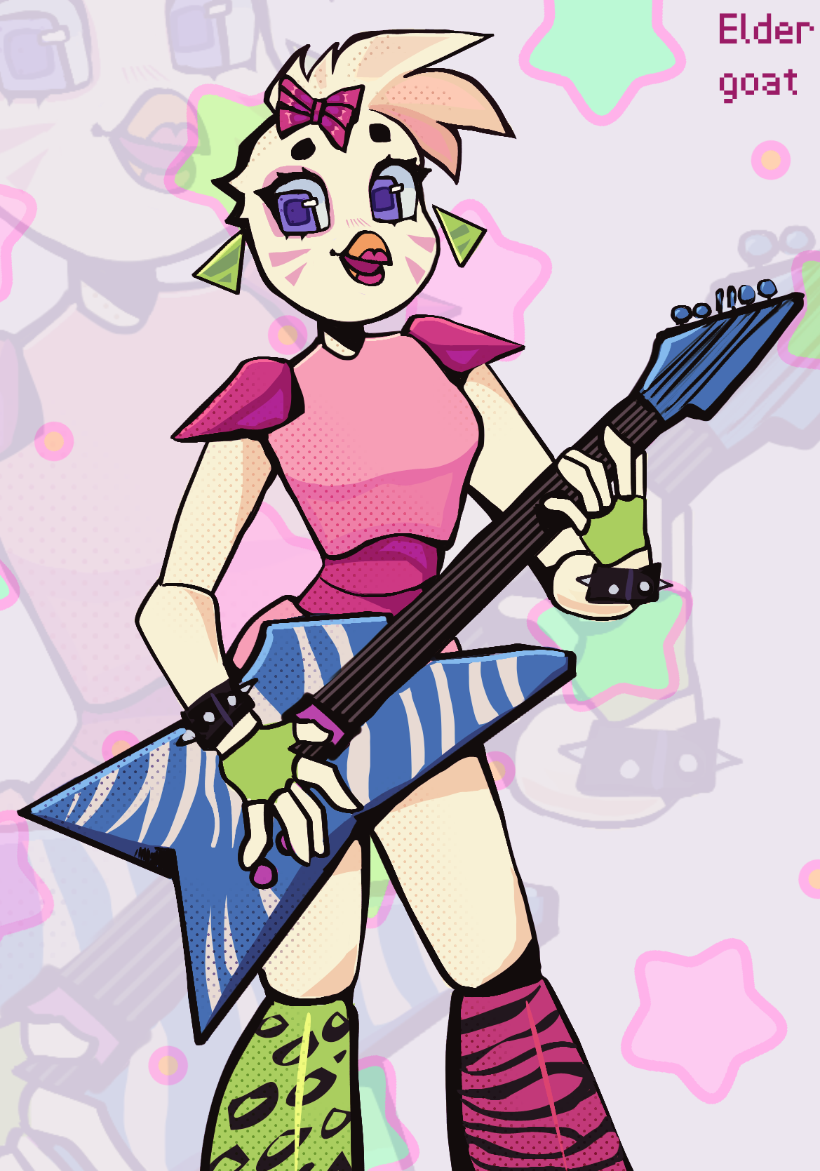 glamrock chica by ElderGoat - Buzzly.art