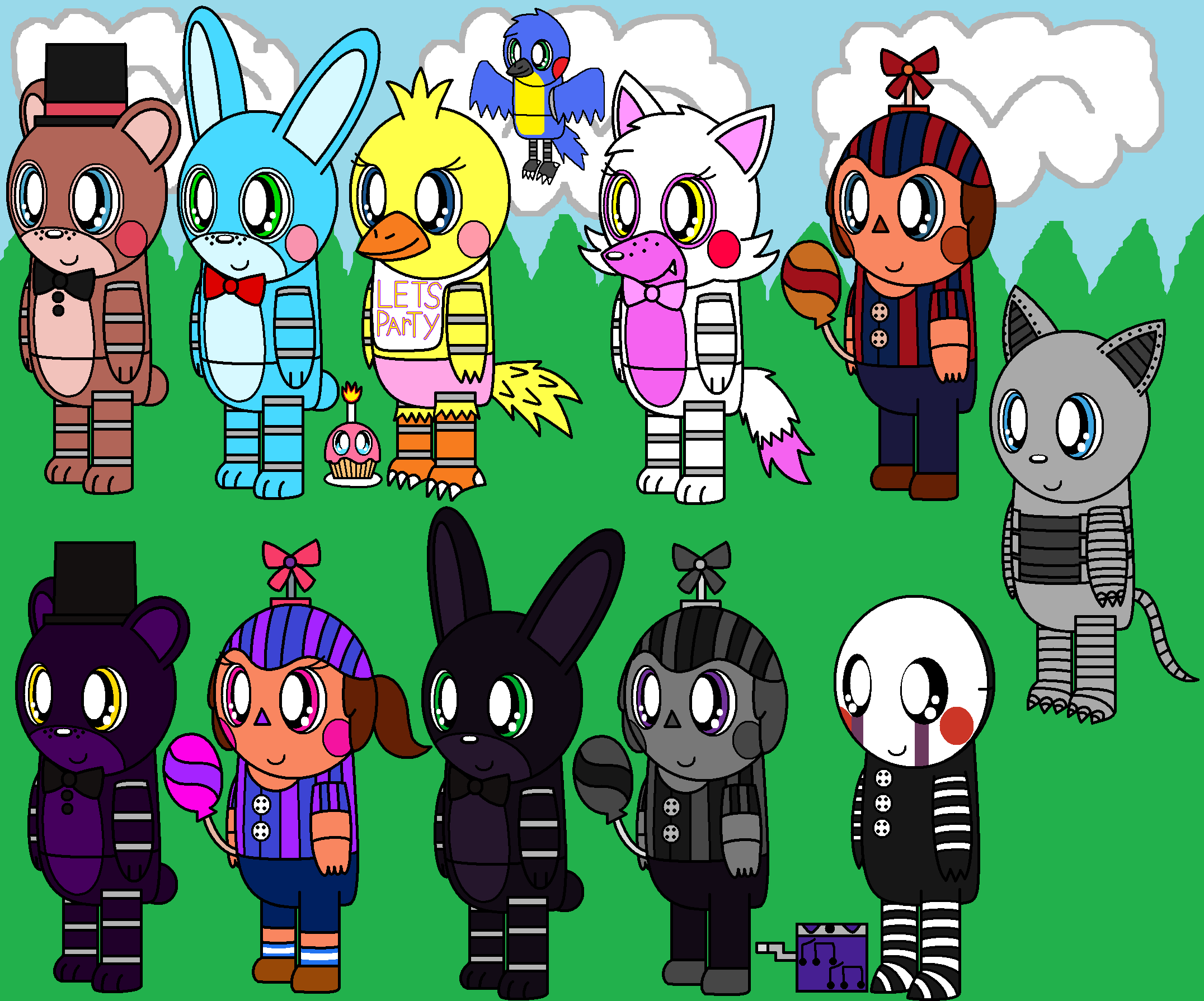 Happy belated birthday, FNAF 2! : r/fivenightsatfreddys