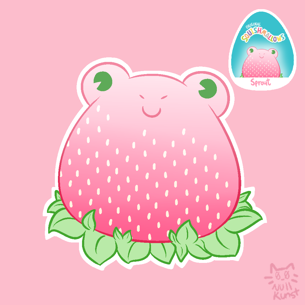 Strawberry deals Frog Squishmallow