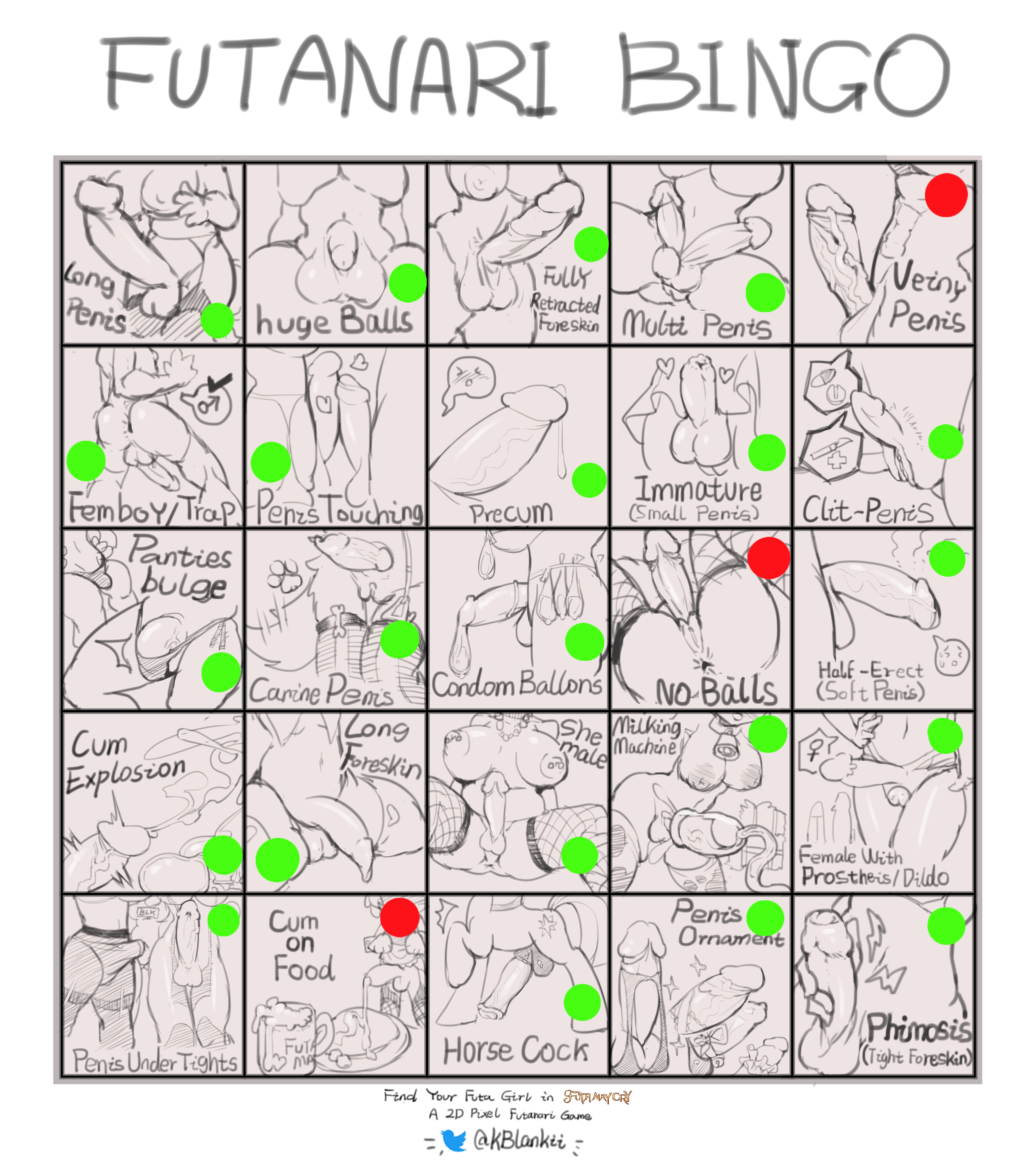 Futanari Bingo MEME by Vore in da house! - Buzzly.art