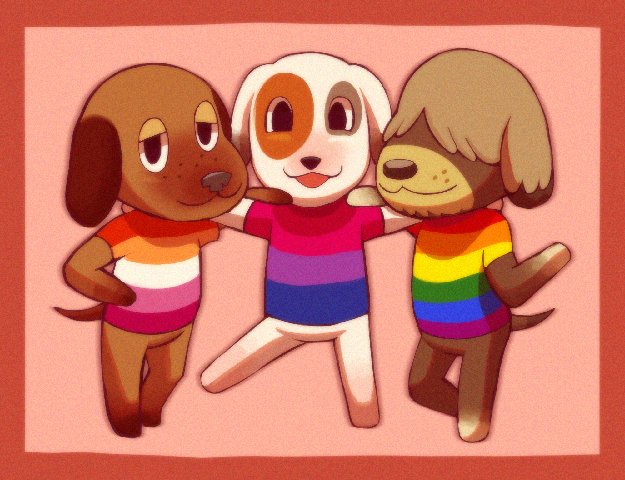 Gay Dogs by faune/cam - Buzzly.art