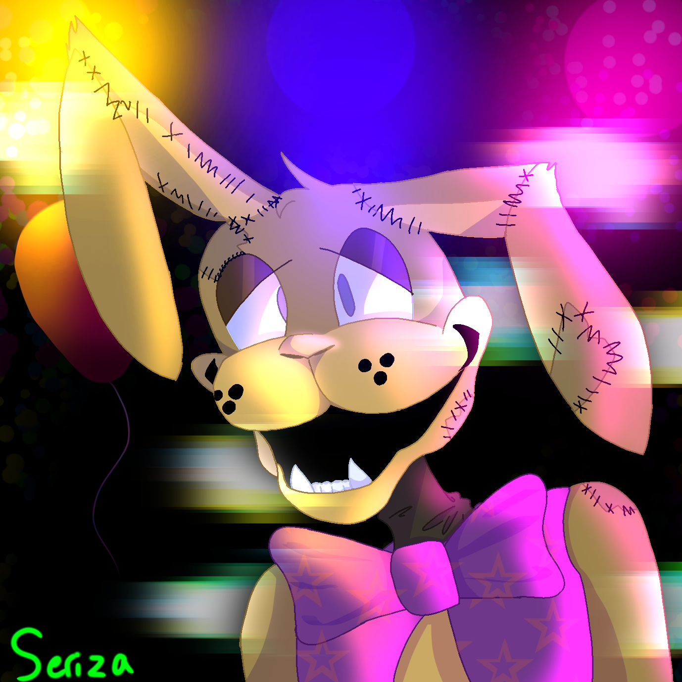 Glitchtrap! by Seriza - Buzzly.art
