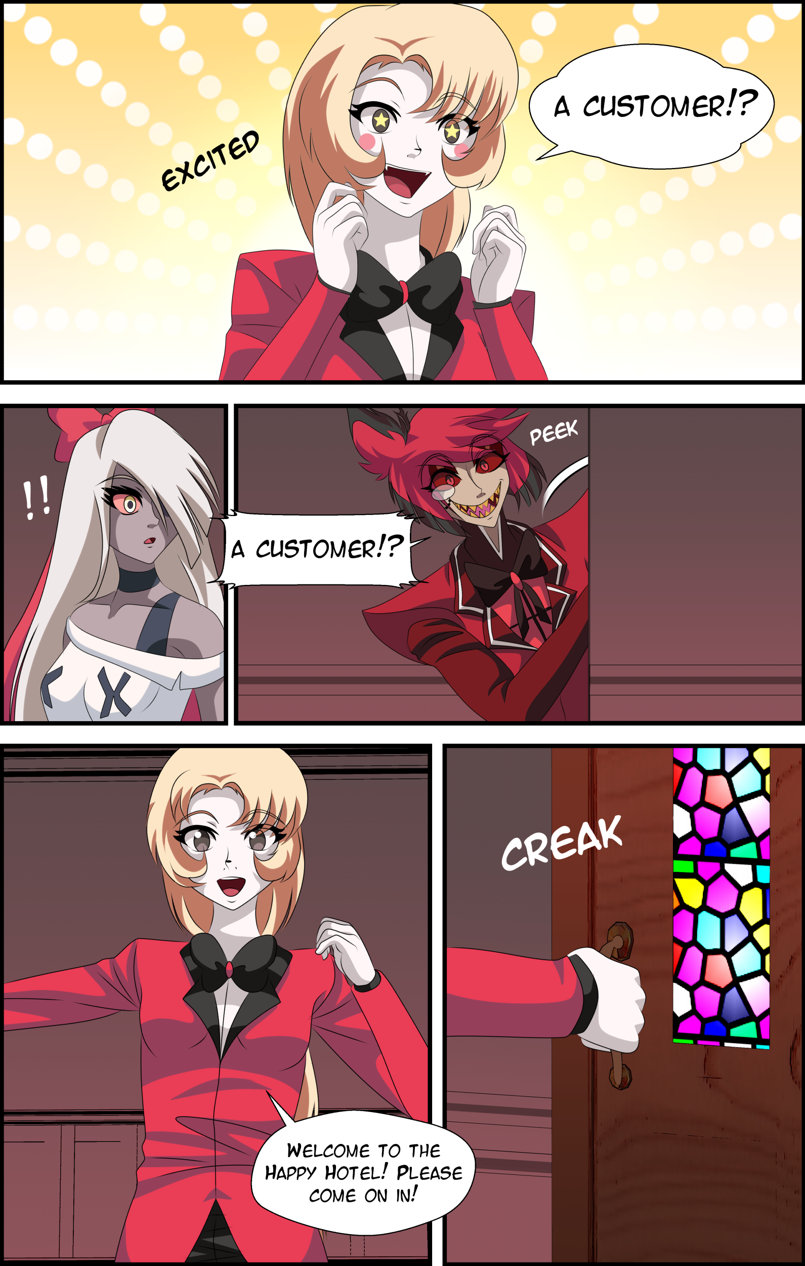 Hazbin Hotel Angels Of Sin Page 4 by Kuzai - Buzzly.art