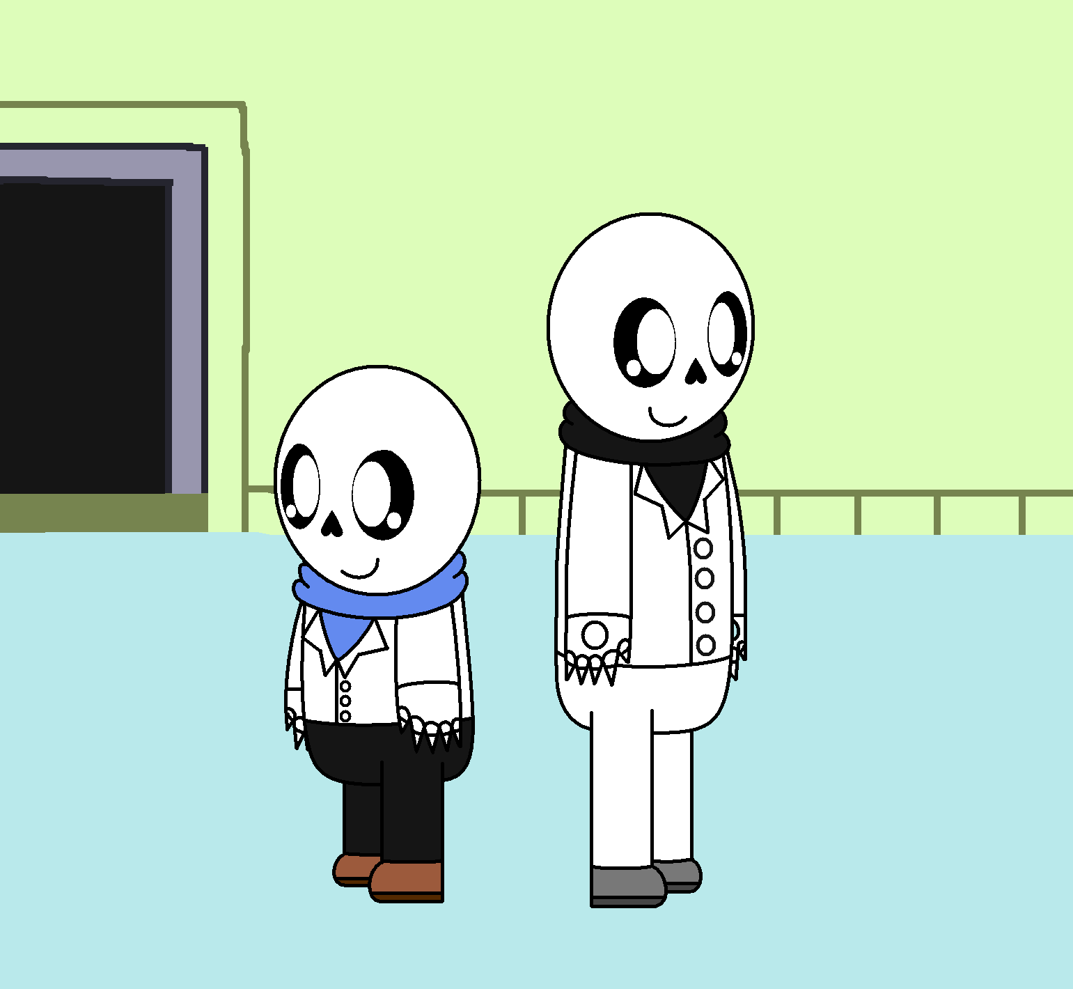 undertale sans on crack (btw not real undertale