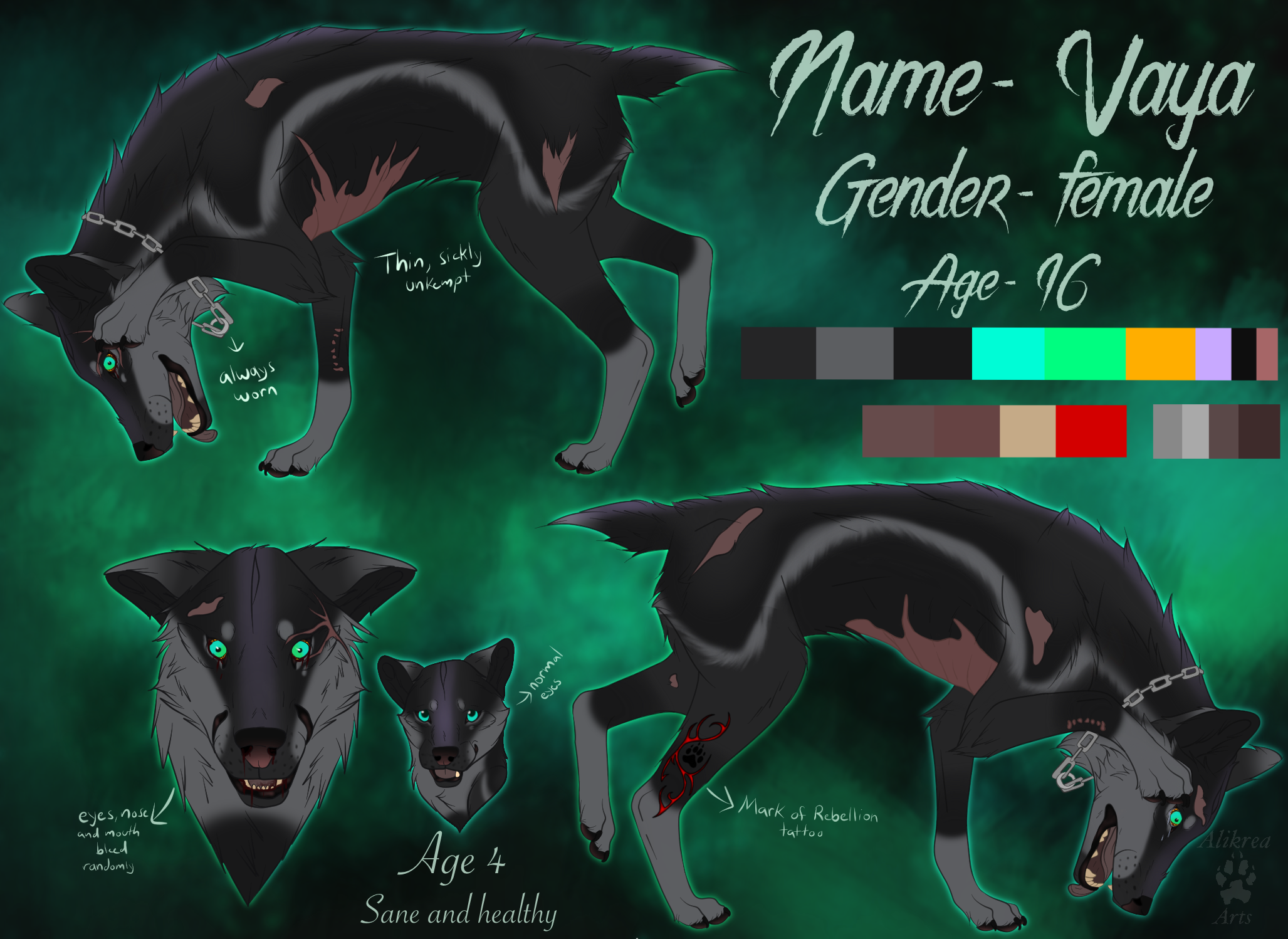 demonic wolf names