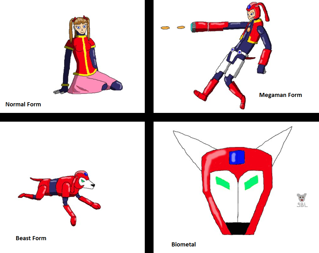 ★R.man★♡ Dawn the Model R Megaman by Red Dragonette - Buzzly.art