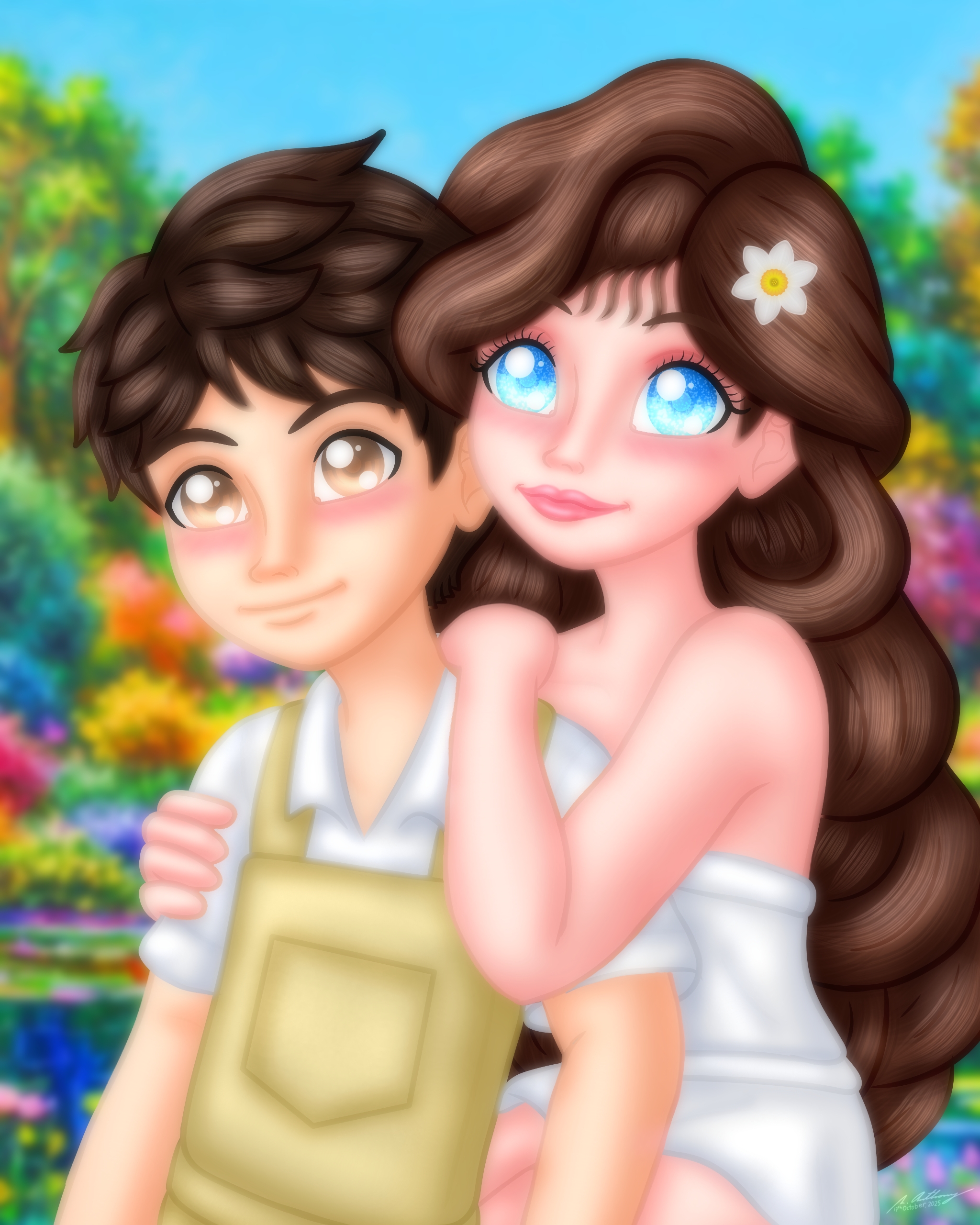 Arlon and Liliana - 20251017 by RonaldAnthony4 - Buzzly.art, image size:2048x2560