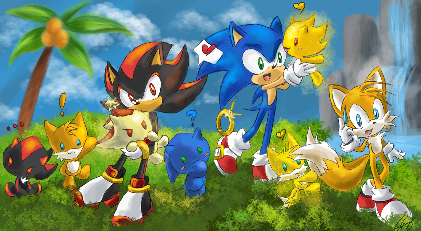 Sonic Chao  Sonic, Sonic and shadow, Game art