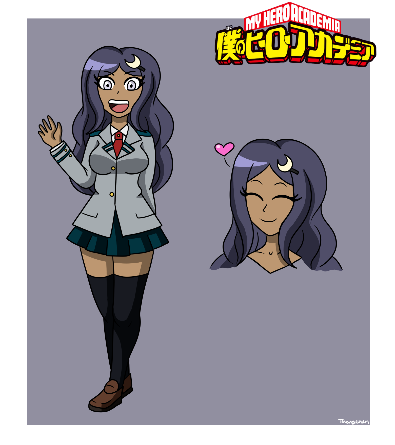 BNHAOC- Tsukiko Yozora by Thong - Buzzly.art