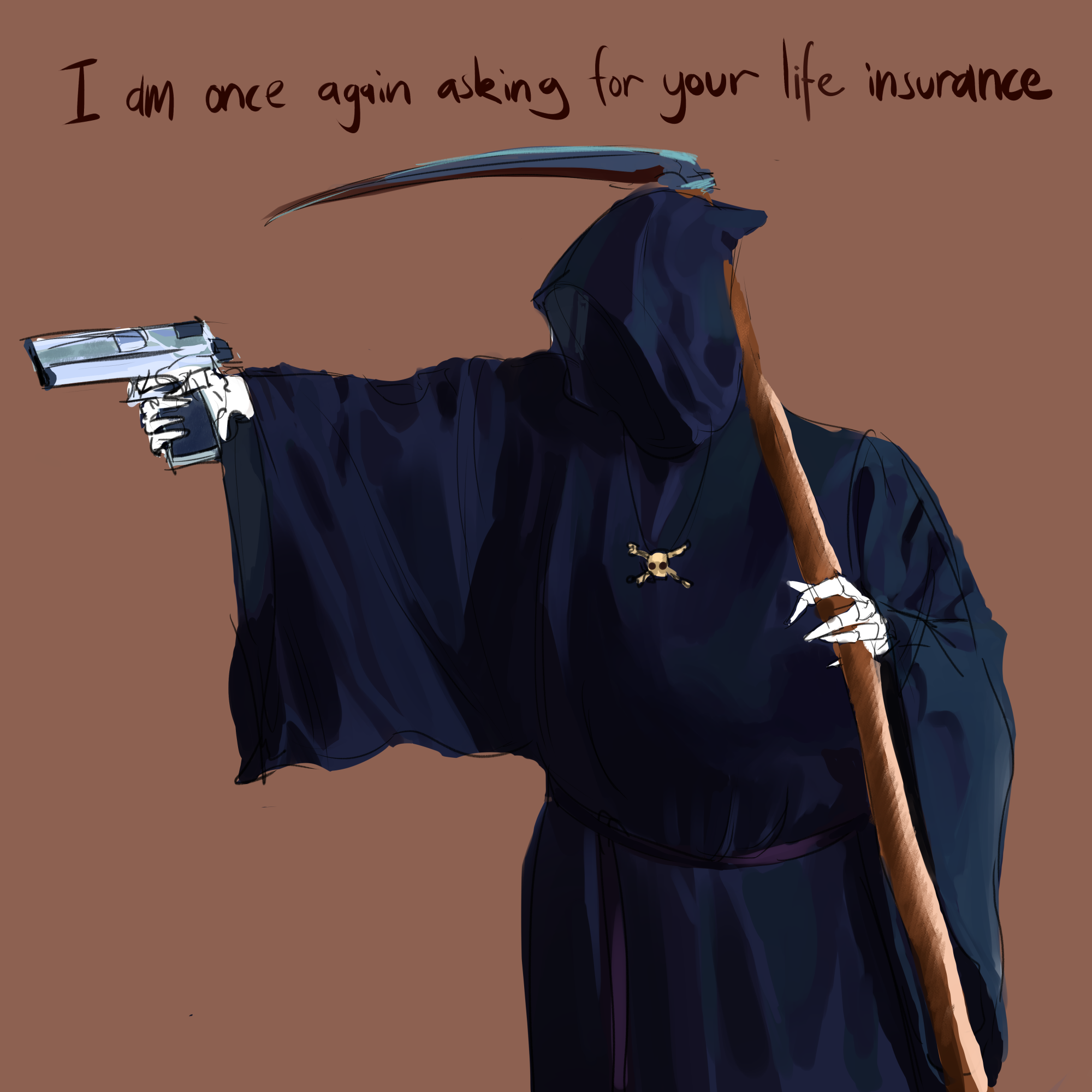 Lil' Grim by Zack - Buzzly.art Lil' Grim by Zack - Buzzly.art