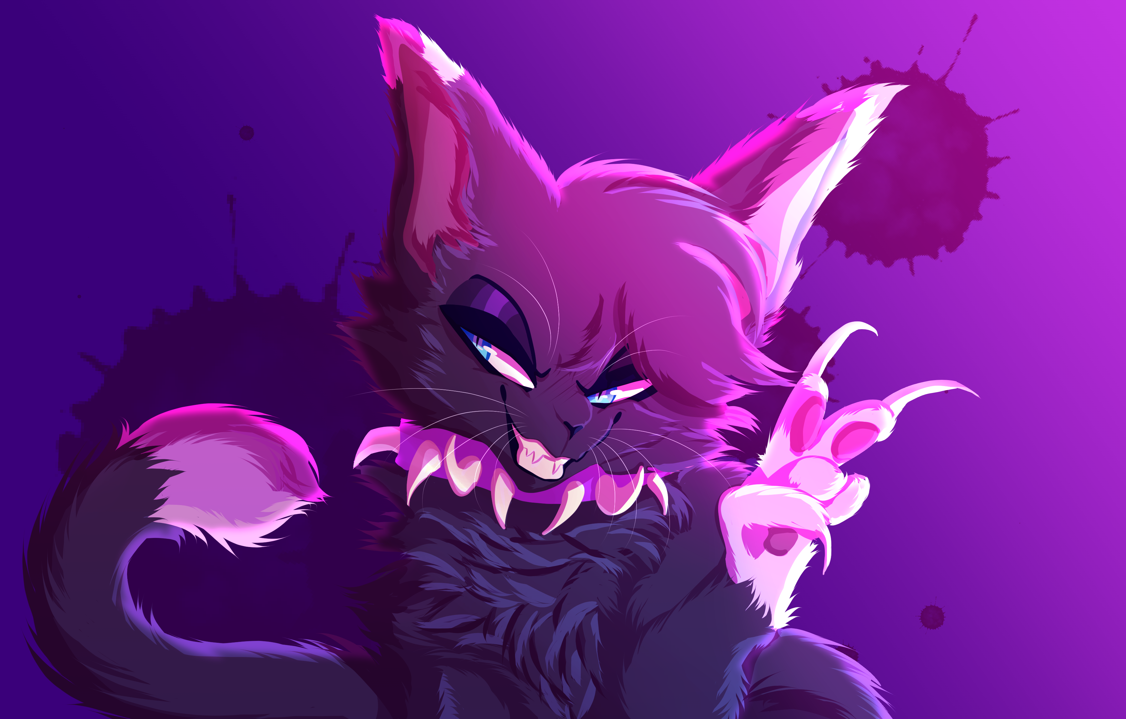 scourge - warrior cats | Sticker