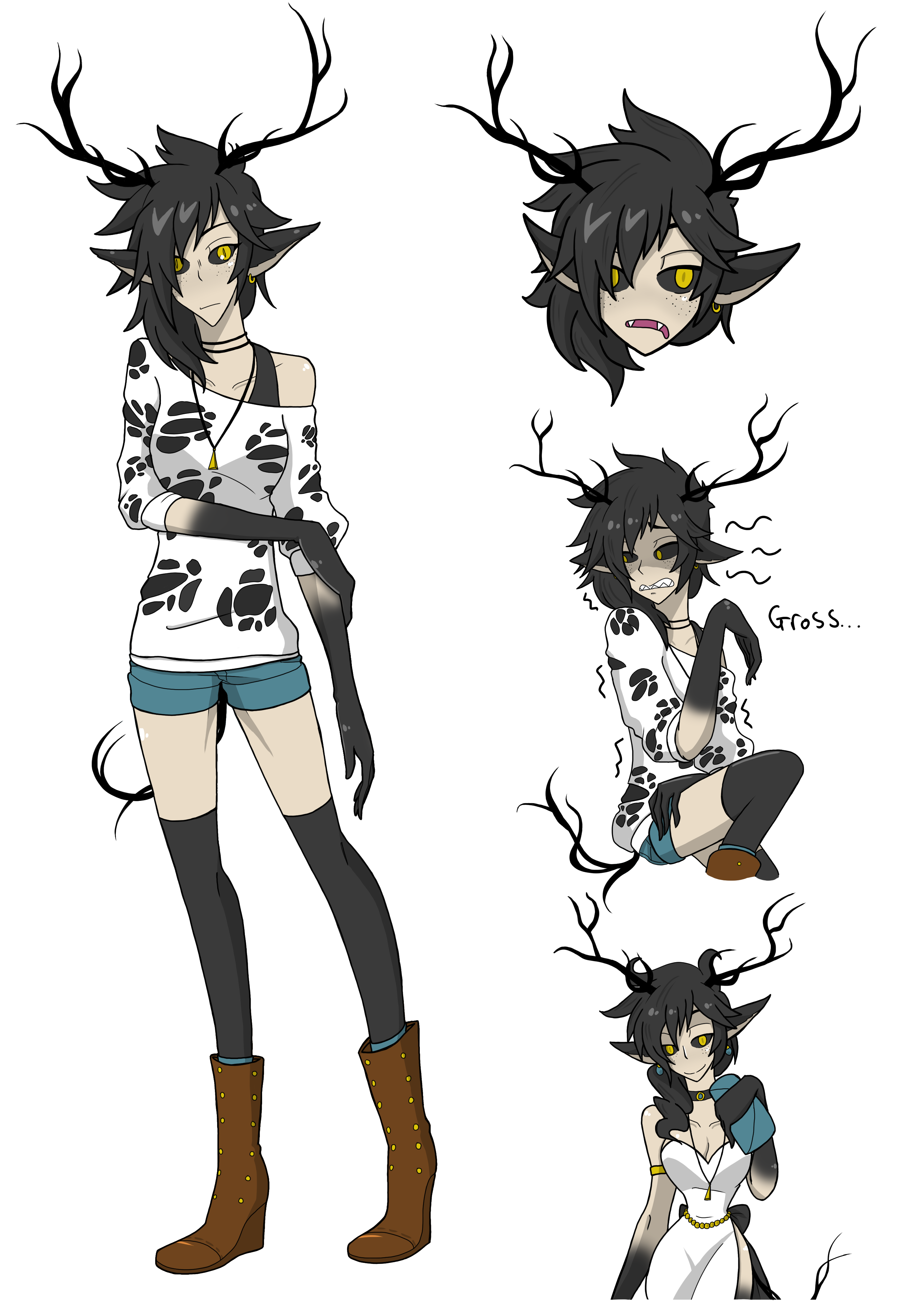 OC Noaka commission  characterdrawing  Fantasy character design  Character art Character drawing