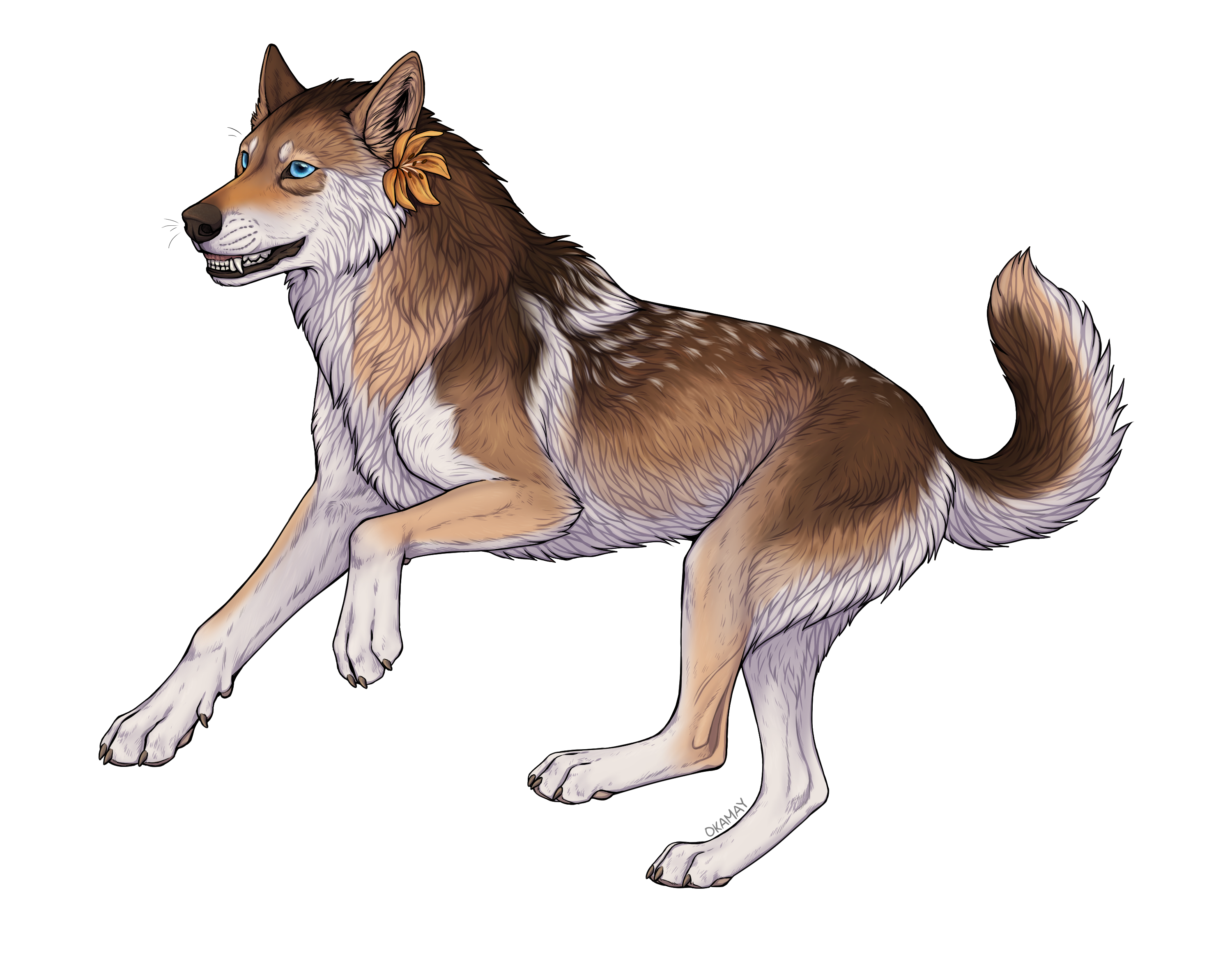 Smile by Okamay - Buzzly.art, image size:3000x2358