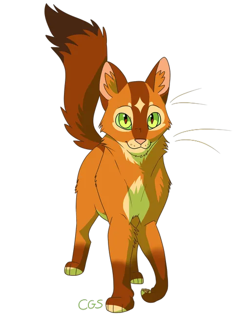 Firestar .:Warrior Cats:. rivstars - Illustrations ART street