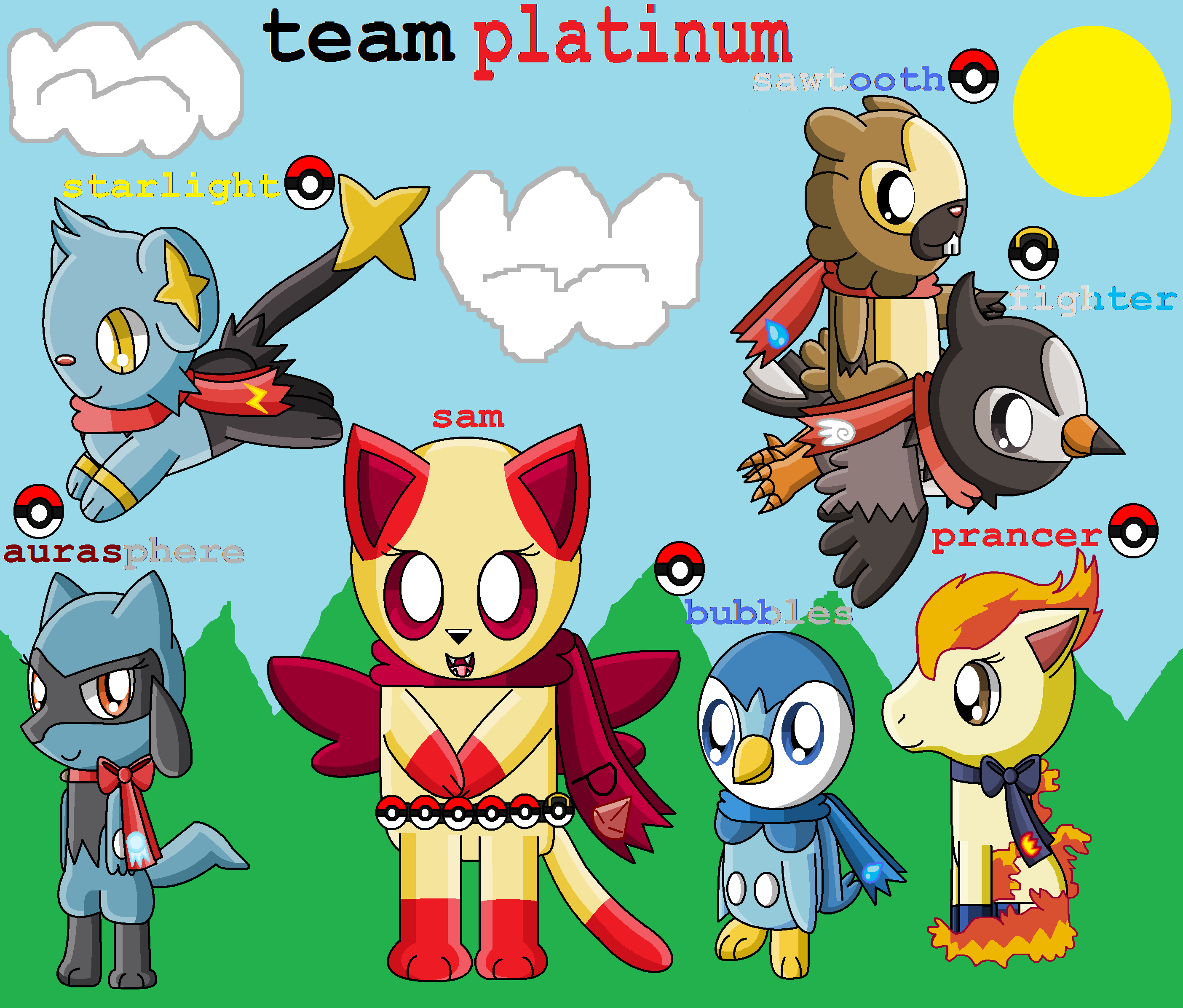 Pokemon platinum starter 