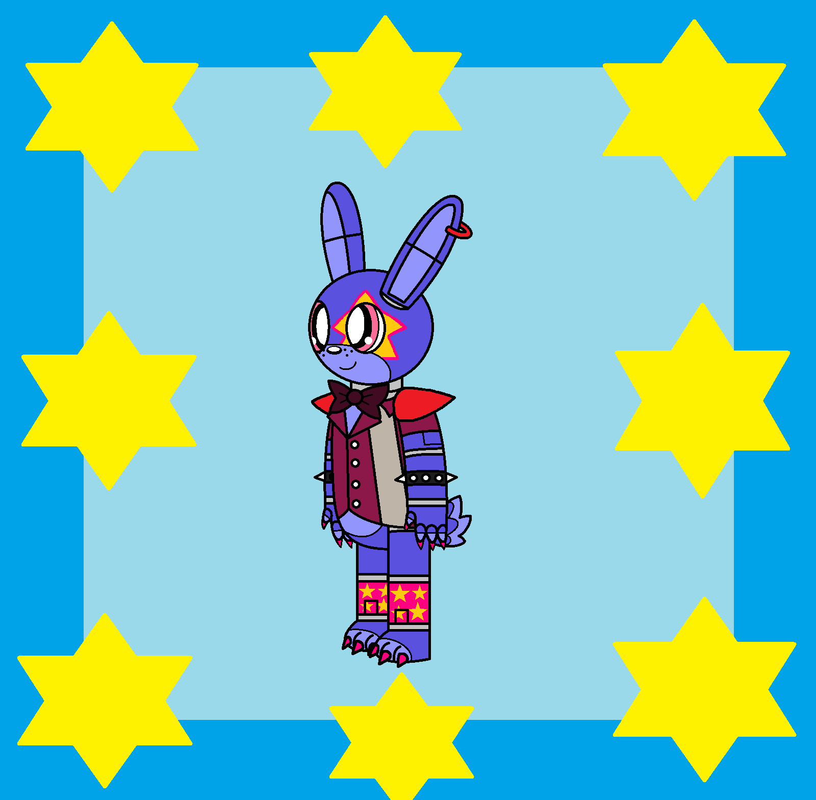 Glamrock Bonnie is back!  Five Nights at Freddy's Security Breach