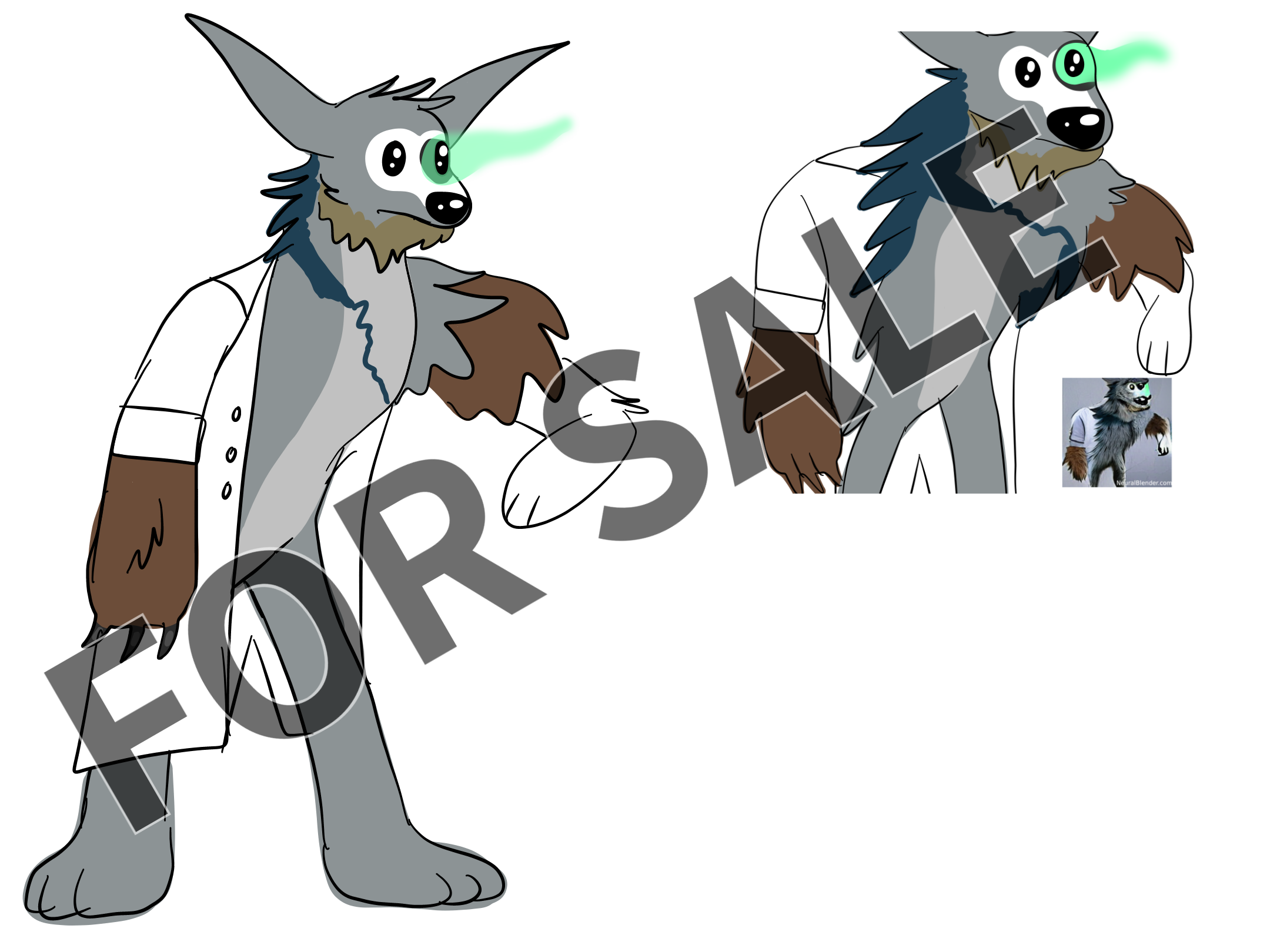 adopt me werewolf concept art by me :3 happy howl-oween everybody!🐺🐾 :  r/adoptmeroblox