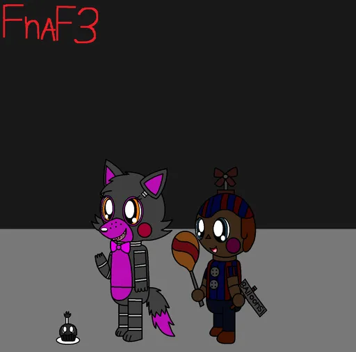 Phantom Toy Bonnie fanart for FNaF 3