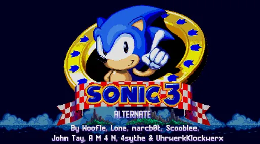 Sonic 3 with Restyled Sprites 